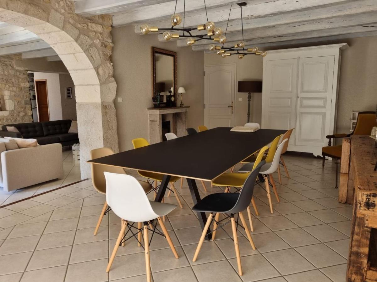 Lavans-sur-Valouse Gite De L'Ancheronne 12 Couchages Spa מראה חיצוני תמונה