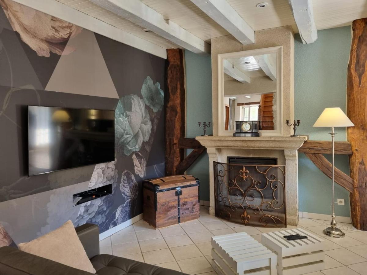 Lavans-sur-Valouse Gite De L'Ancheronne 12 Couchages Spa מראה חיצוני תמונה