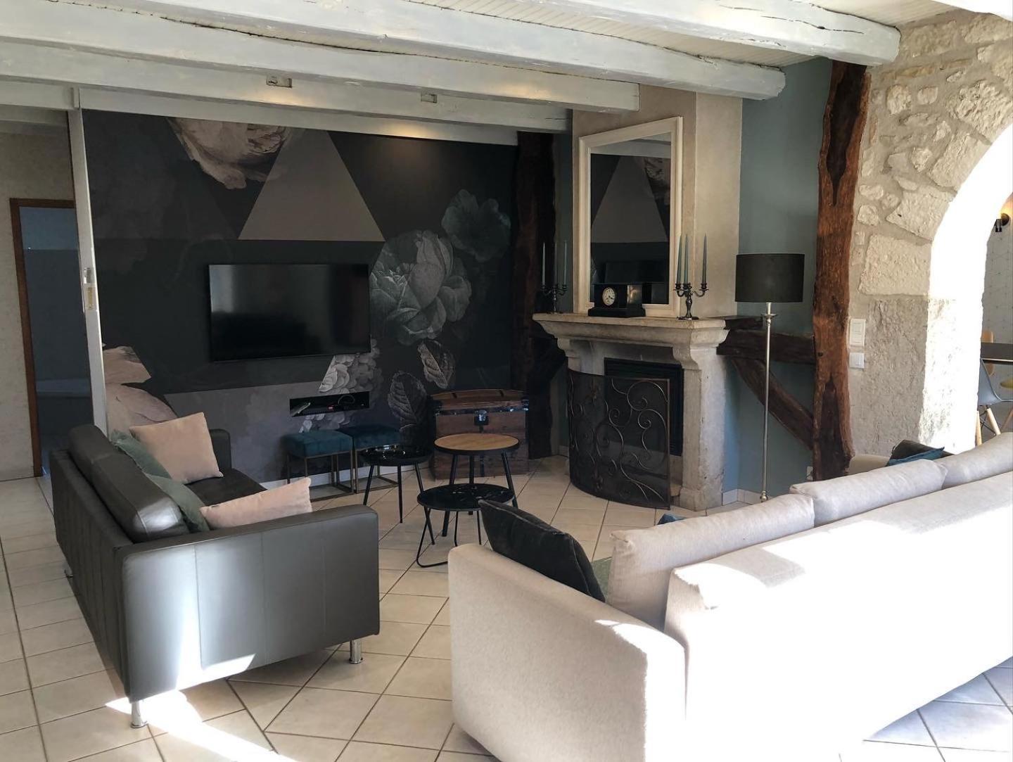 Lavans-sur-Valouse Gite De L'Ancheronne 12 Couchages Spa מראה חיצוני תמונה